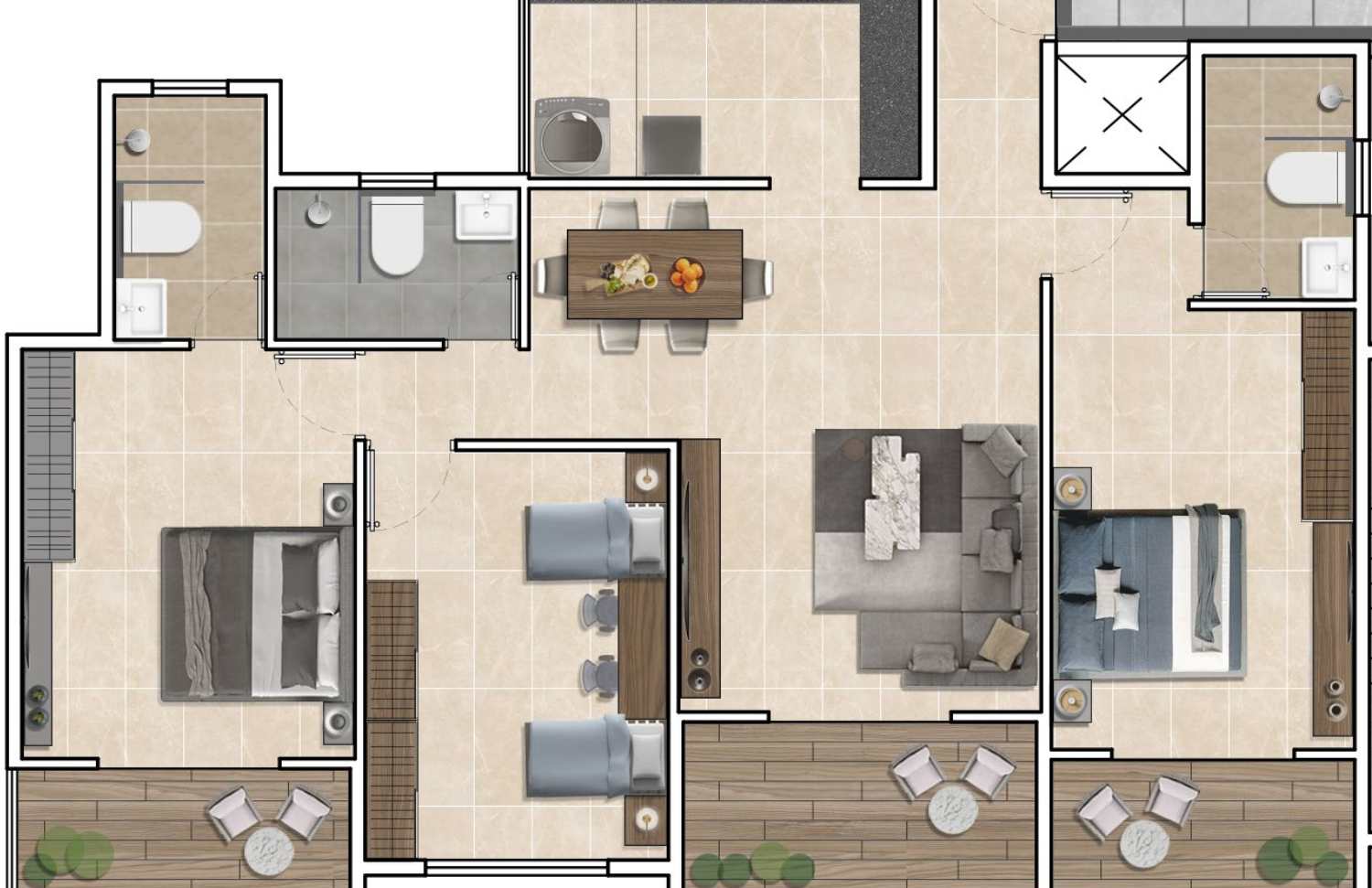 3 BHK